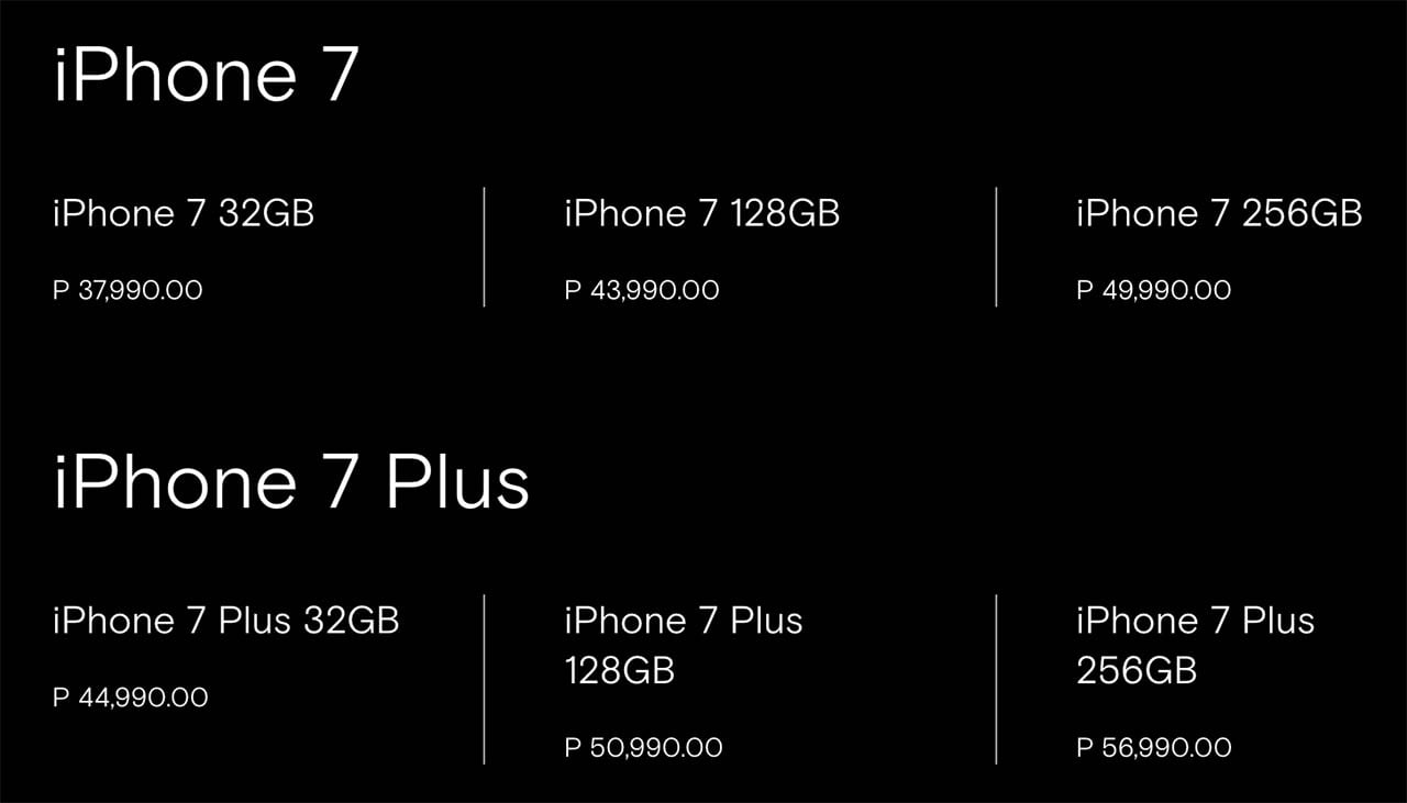 iphone 7 plus new model price