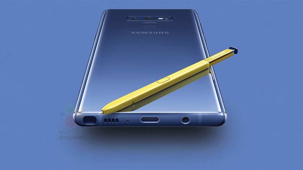 samsung note 9 price 2018