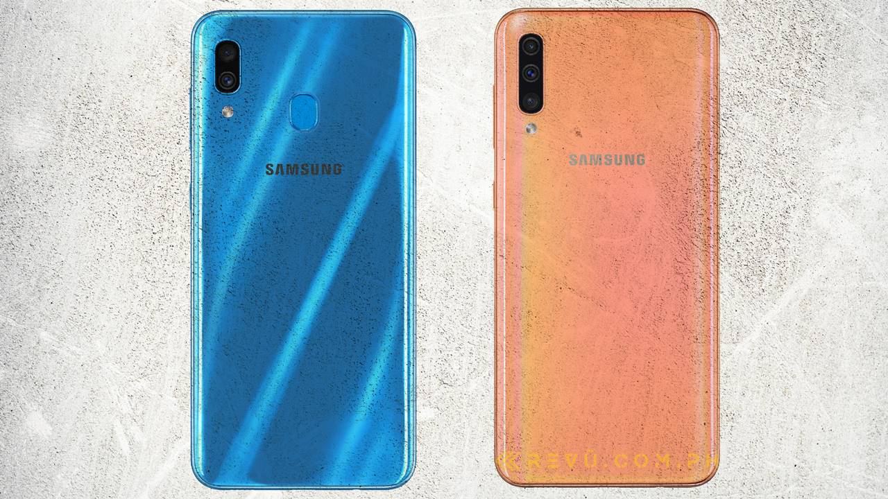 samsung galaxy a30 a50