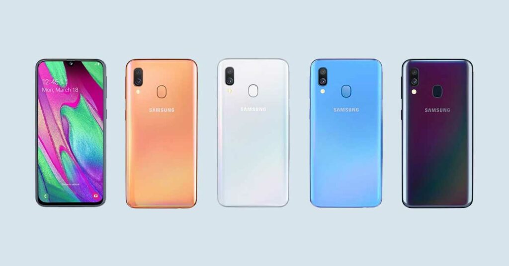 samsung galaxy a 40 price