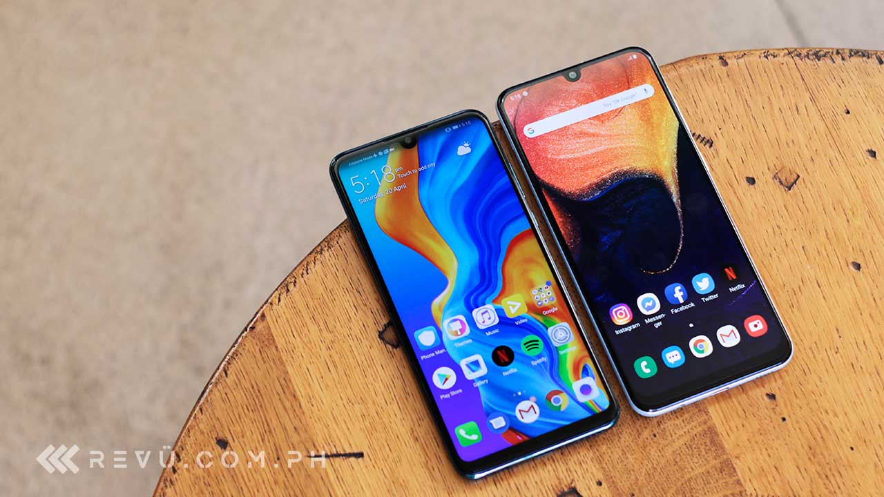 Huawei p30 lite или samsung a50 что лучше