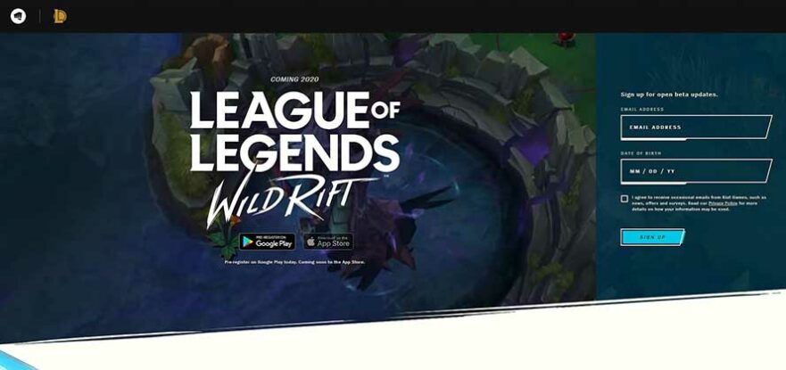 riot games league of legends mobile download