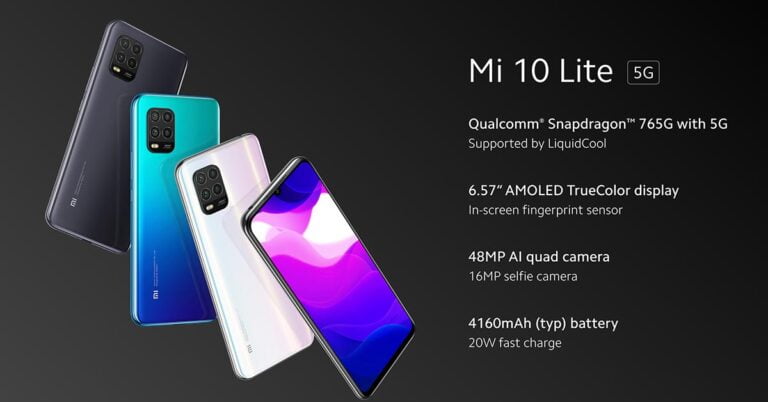 mi 10 lite processor