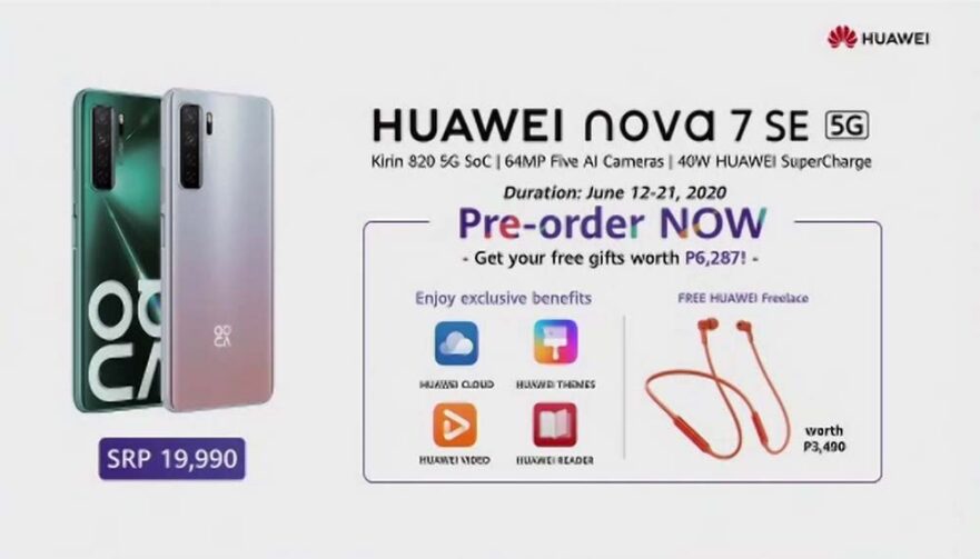 Preorders Start For Huawei Nova 7 Se Cheapest 5g Phone In Ph Revü 2564