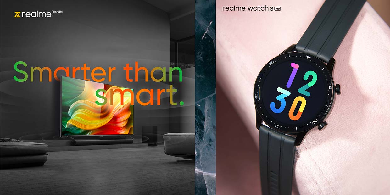 realme Smart TV and Watch S Pro