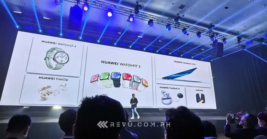 Products launched at the Huawei Innovative Product Launch event in Malaysia in May 2024 via Revu Philippines