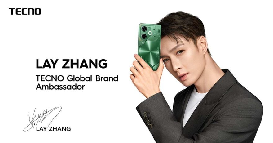 Lay Zhang appointed TECNO Mobile global brand ambassador via Revu Philippines