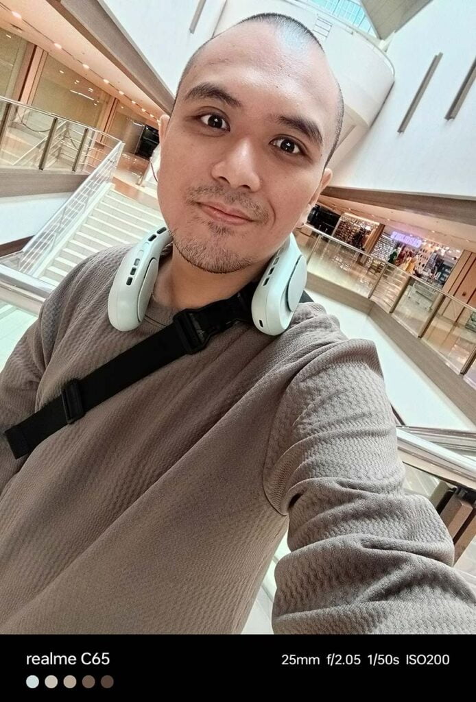 realme C65 camera sample picture in review by Revu Philippines