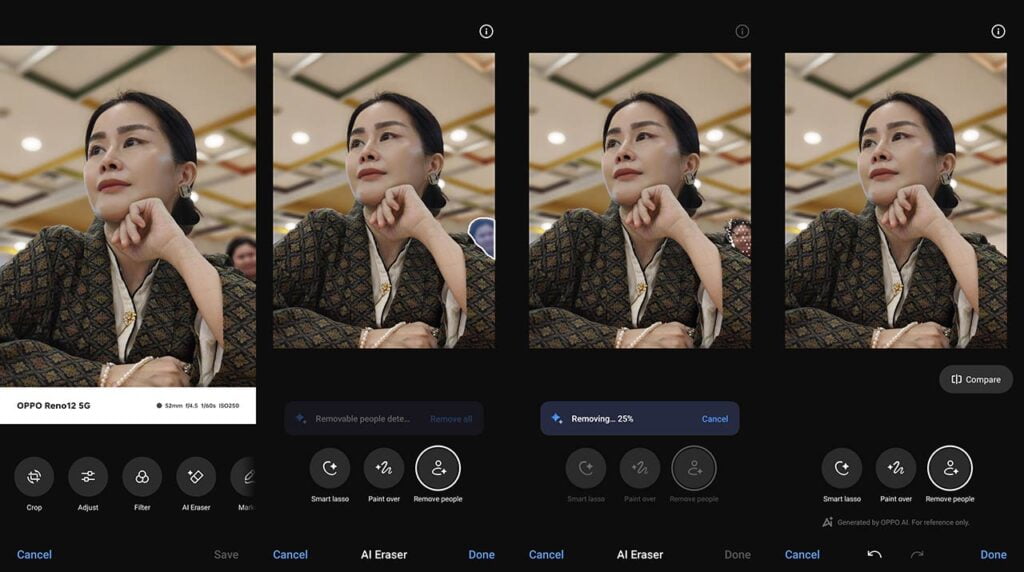 How to use AI Eraser 2 on the OPPO Reno12 5G by Revu Philippines