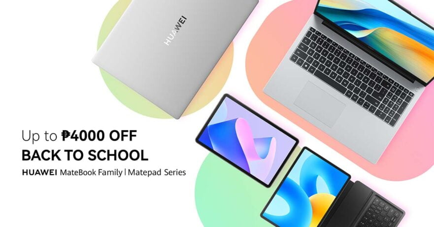 Huawei back-to-school promo in July 2024 via Revu Philippines