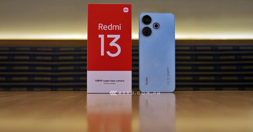 Redmi 13 price and specs and unboxing via Revu Philippines