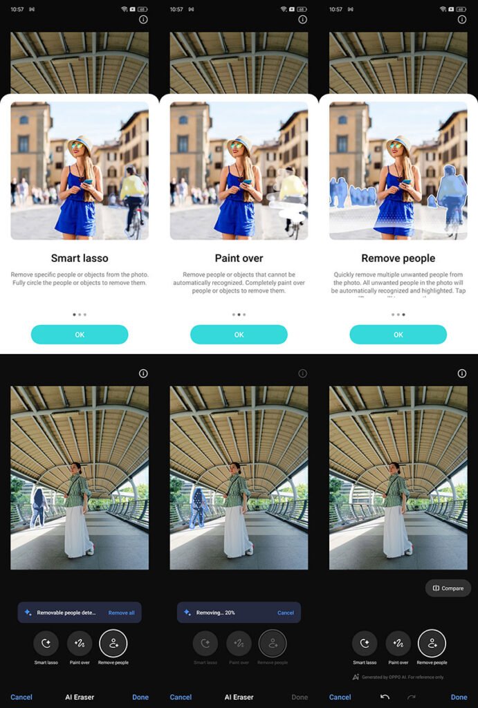 OPPO Reno12 F 5G AI Eraser 2 Remove People feature how-to by Revu Philippines