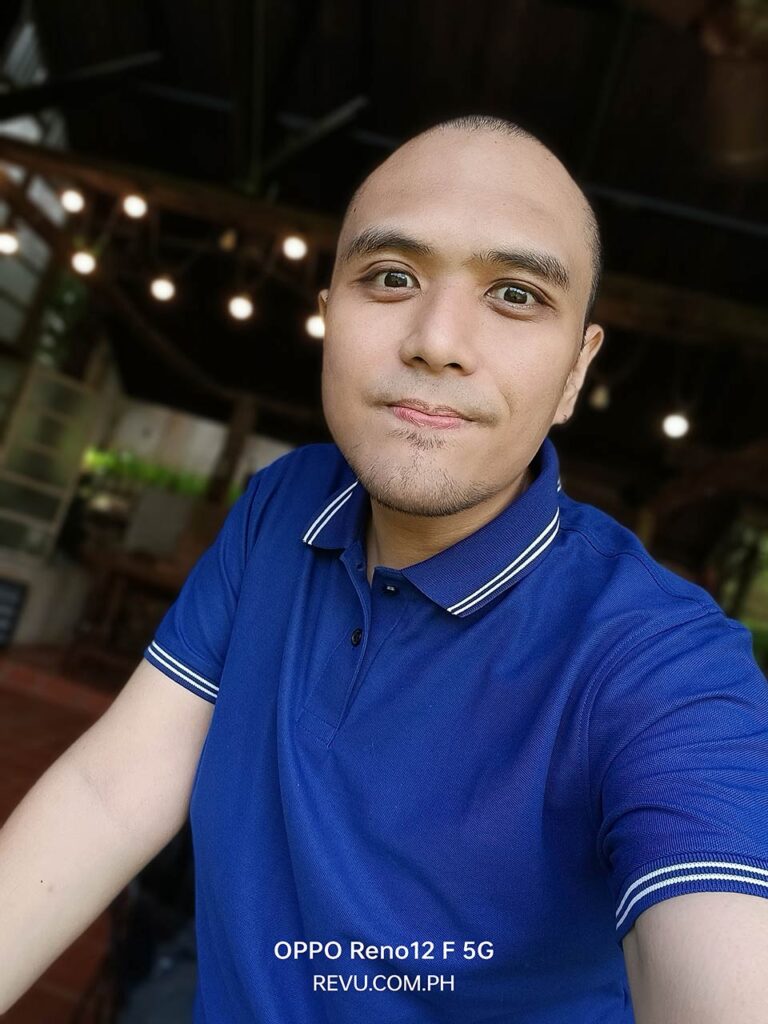 OPPO Reno12 F 5G camera sample picture in review by Revu Philippines