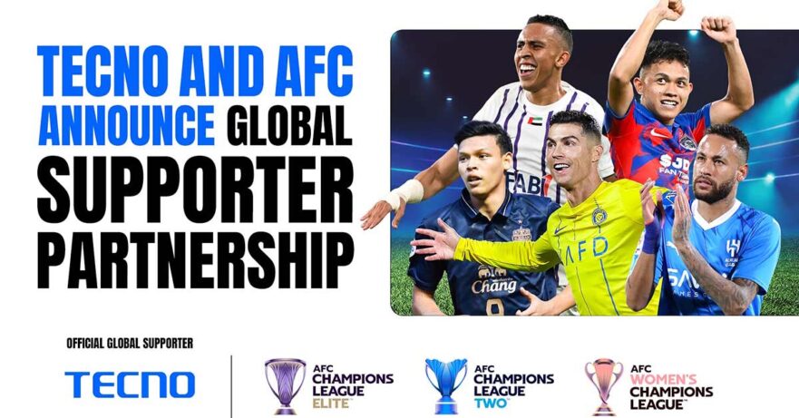 TECNO and Asian Football Confederation partnership details via Revu Philippines