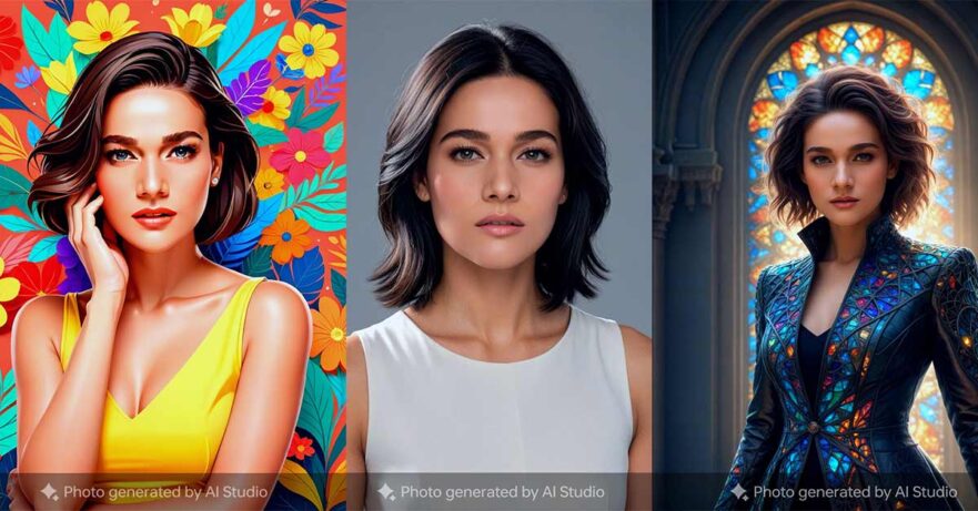 Bea Alonzo images generated by OPPO AI Studio on the OPPO Reno12 F 5G via Revu Philippines