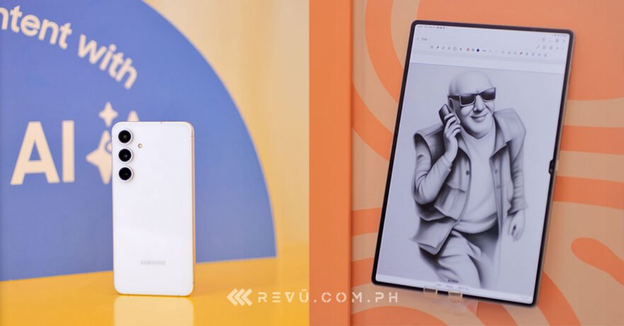 Samsung Galaxy S24 FE and Samsung Galaxy Tab S10 Ultra and Samsung Galaxy Tab S10 Plus price and specs and availability via Revu Philippines