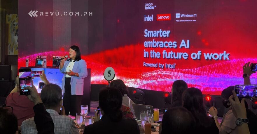 Lenovo TechDay September 2024 launch event via Revu Philippines