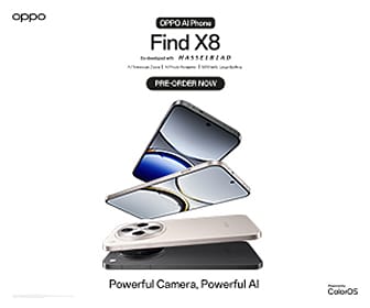 OPPO Find X8 preorder ad via Revu Philippines