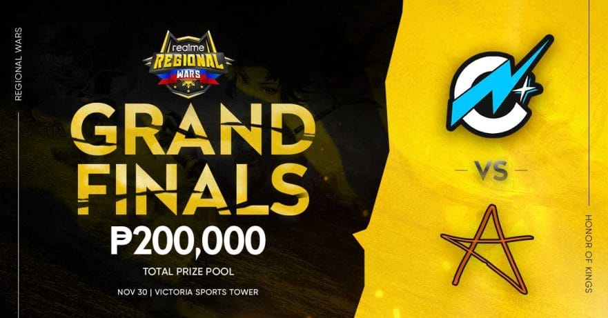 realme Regional Wars Honor of Kings Grand Finals details via Revu Philippines