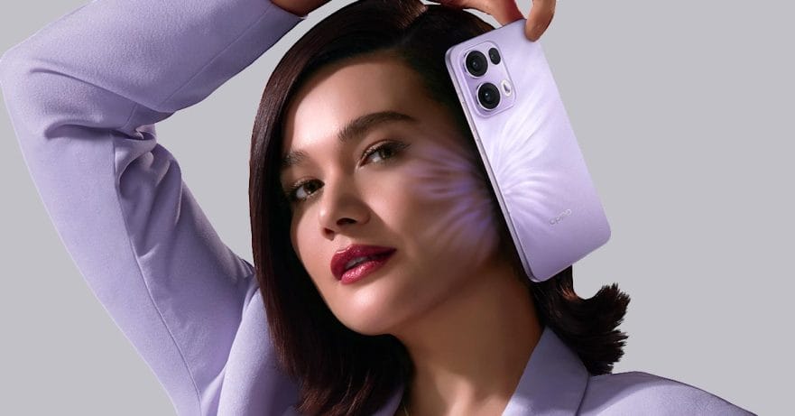 OPPO Reno13 Pro 5G price and specs and availability via Revu Philippines with Bea Alonzo